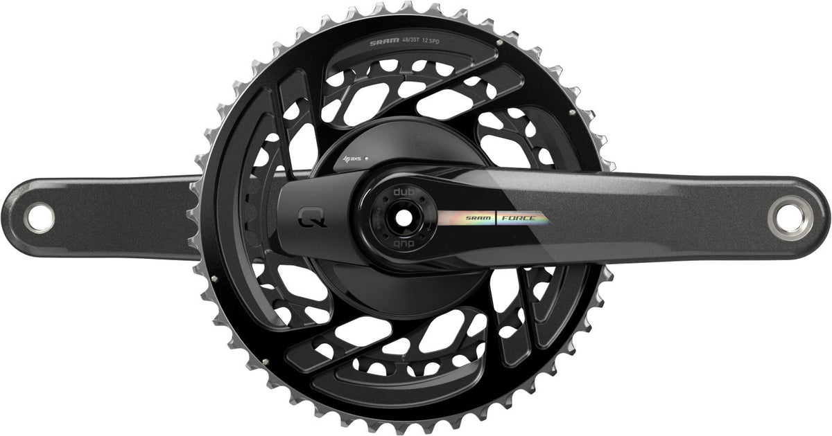 SRAM QUARQ FORCE AXS MY24 12-fach-2-fach-Kurbelgarnitur mit Powermeter