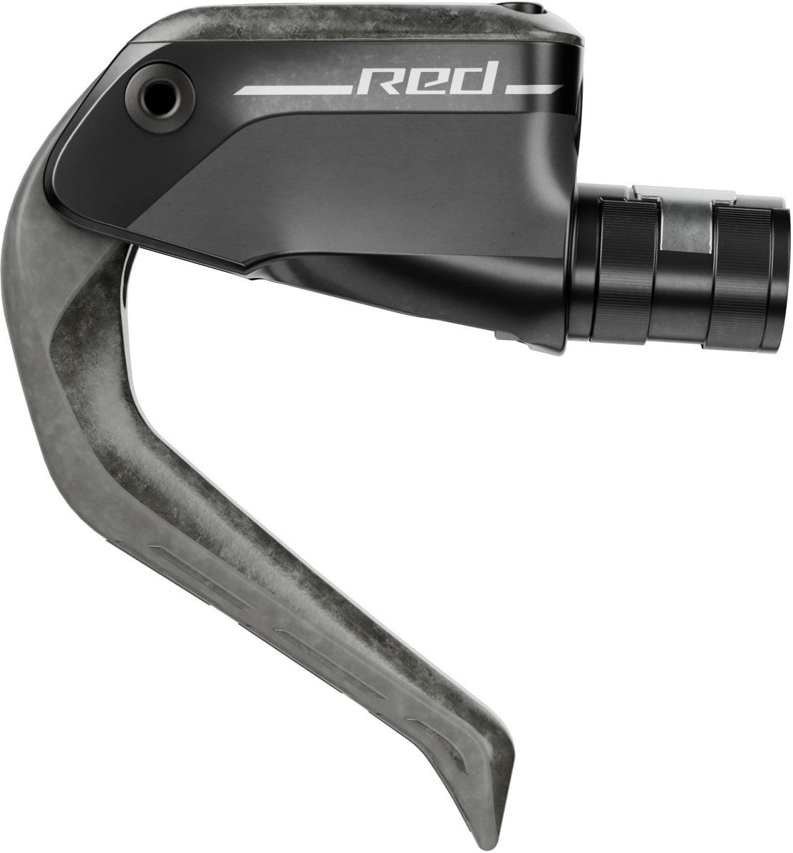 Rechter Bremshebel und hinterer Bremssattel SRAM RED Aero HRD