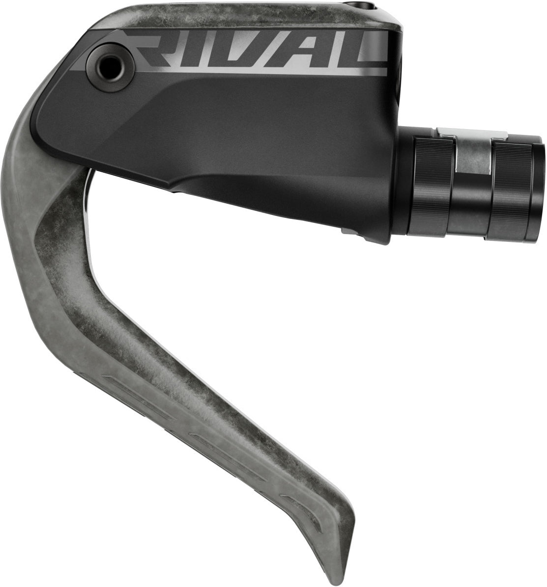 Rechter Bremshebel und hinterer Bremssattel SRAM RIVAL Aero HRD
