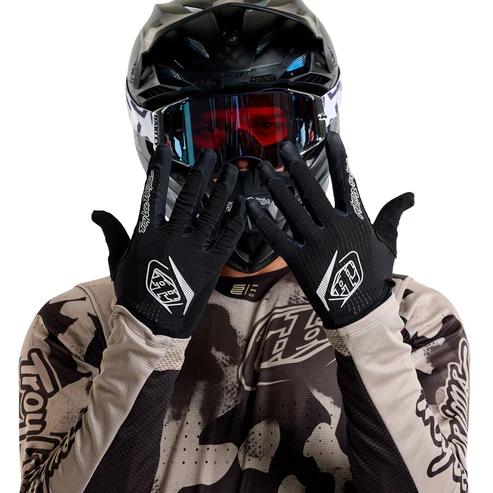 Handschuhe TROY LEE DESIGNS AIR MONO Schwarz
