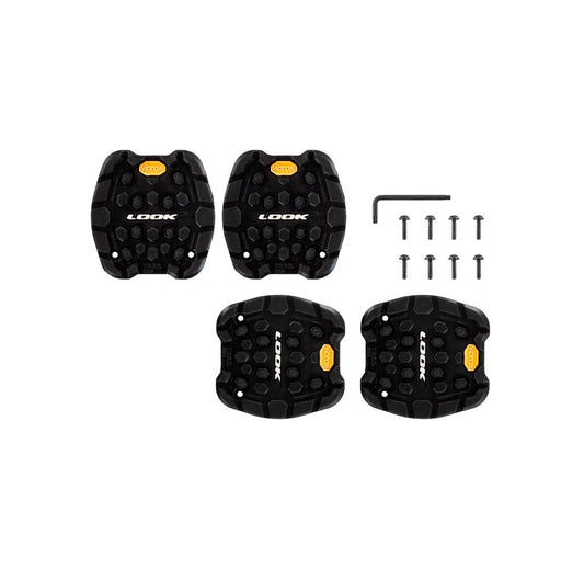 Pedalbelag für Flatpedale Look Trail Grip Schwarz (x4)