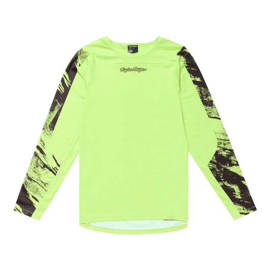 Trikot TROY LEE DESIGNS SKYLINE CHILL ROCKSLIDE Lange Ärmel Gelb