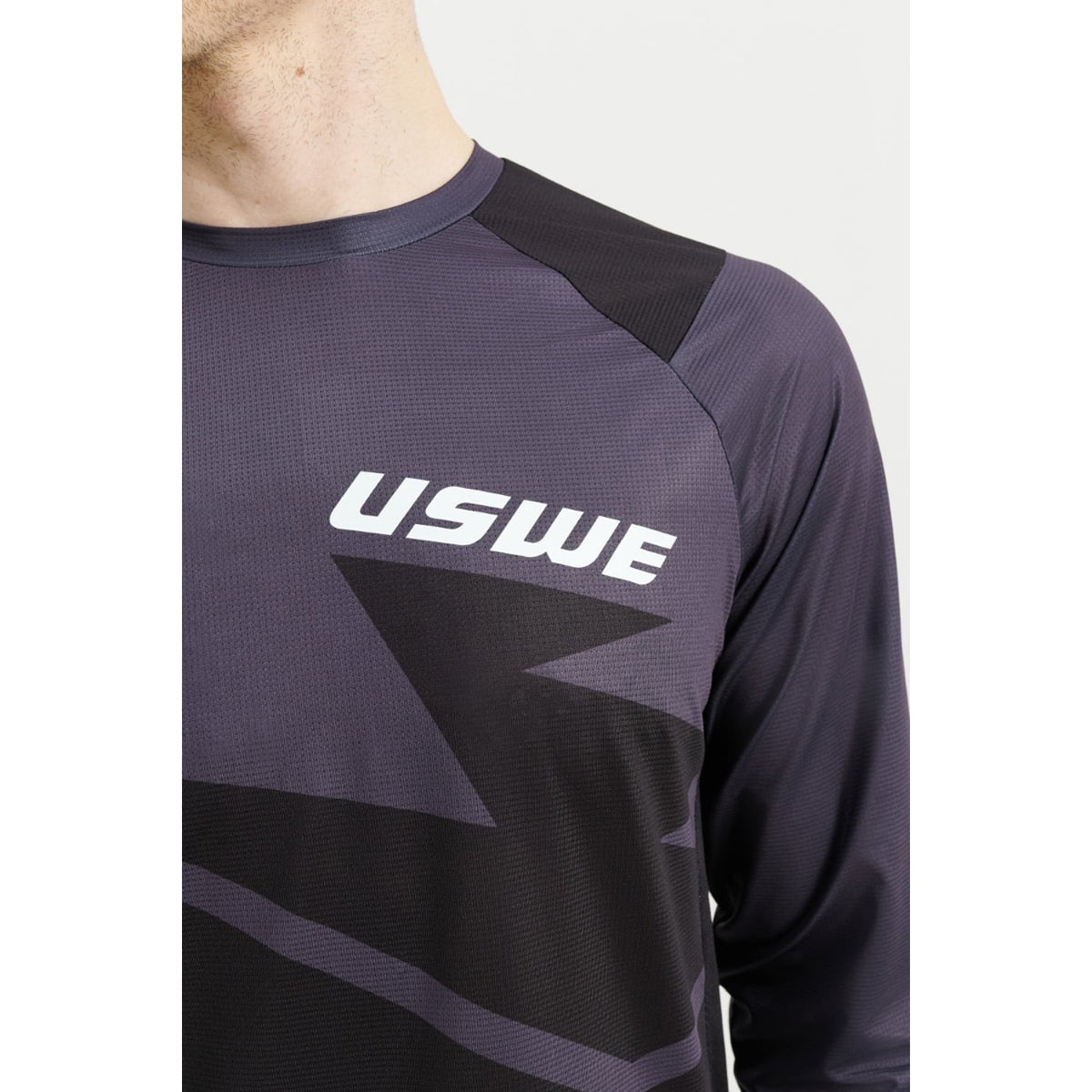 Trikot USWE BERG MTB Langarm Schwarz