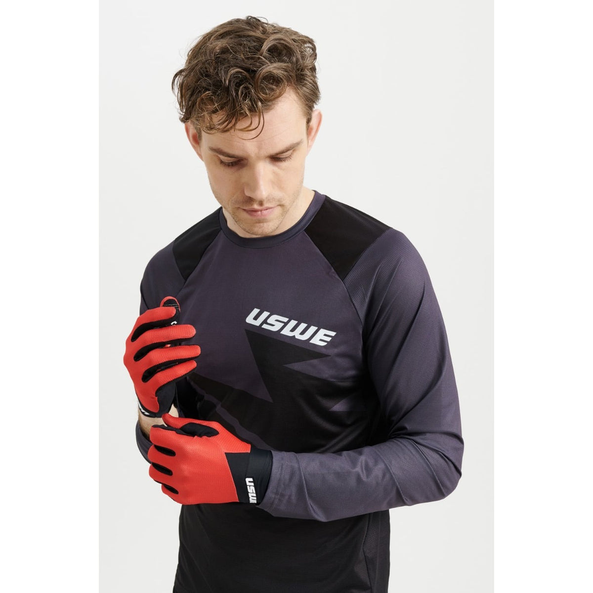 Trikot USWE BERG MTB Langarm Schwarz