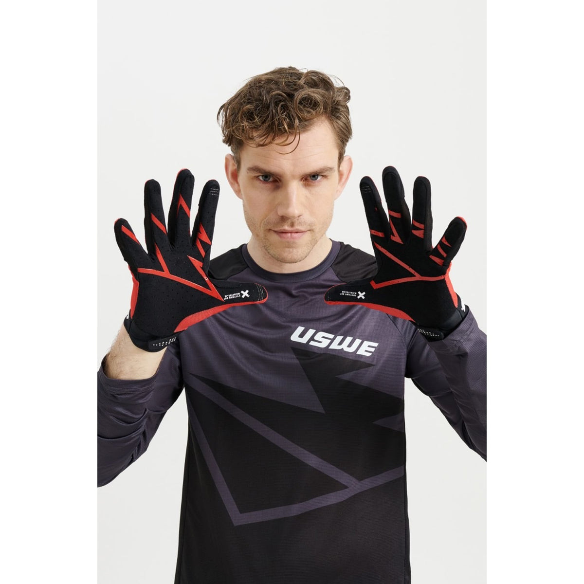 Trikot USWE BERG MTB Langarm Schwarz