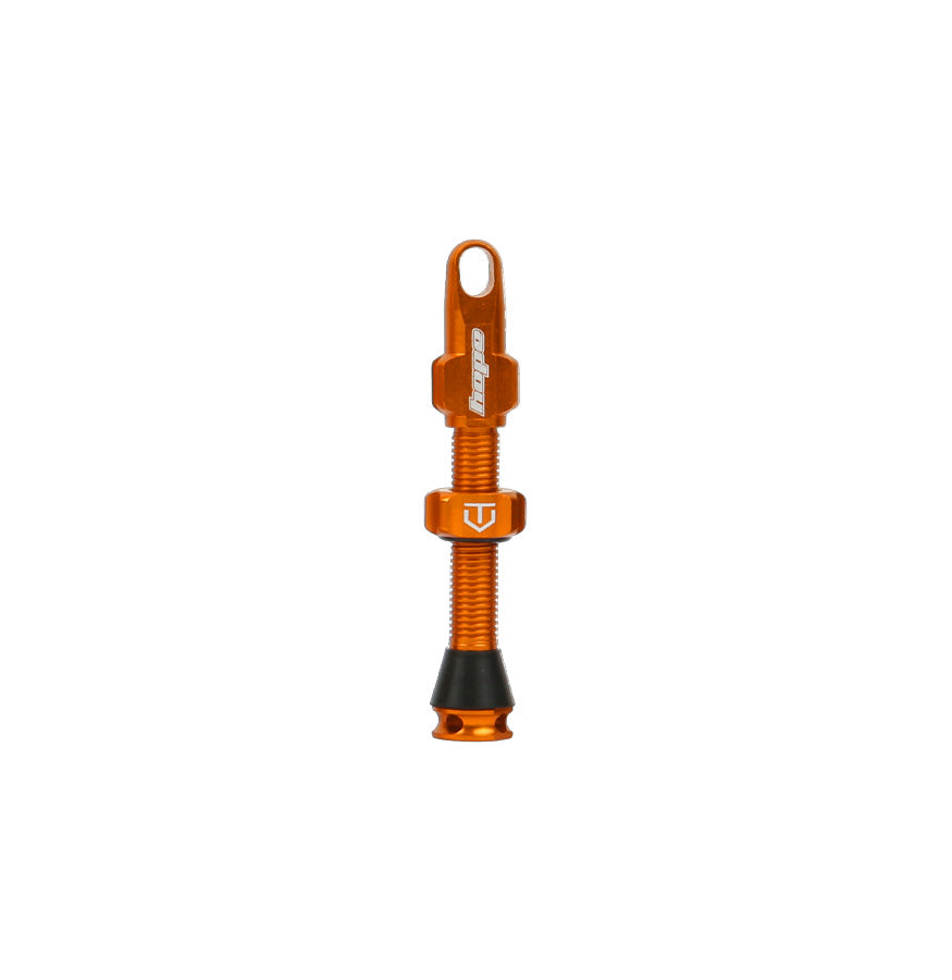 Tubeless-Ventil HOPE 40mm mit Ventilkernschlüssel Orange