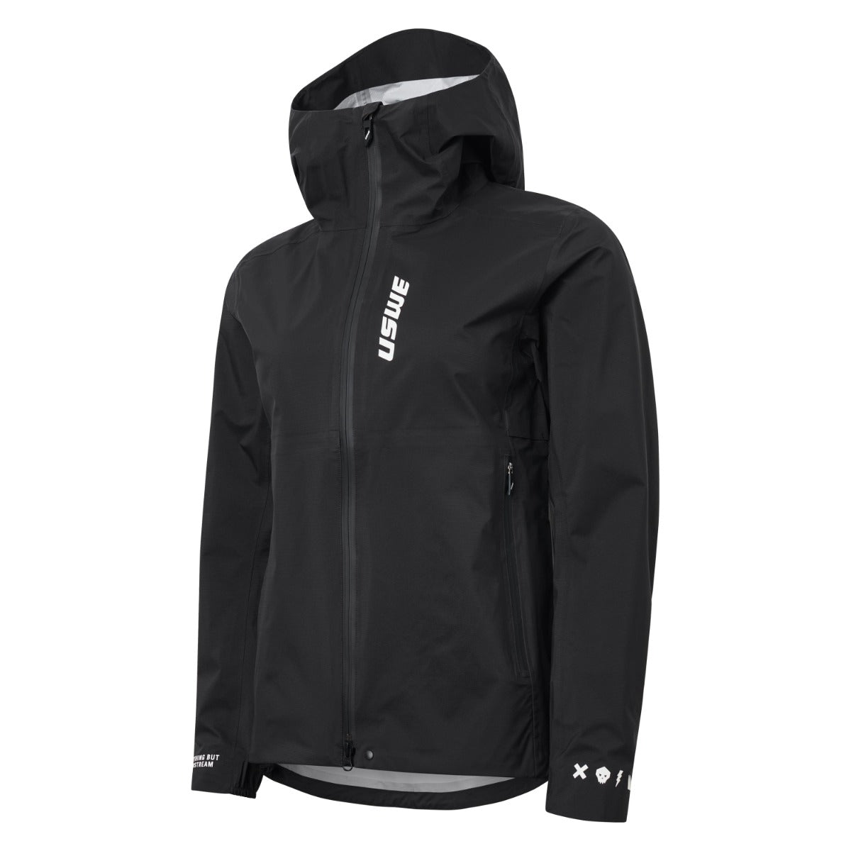 USWE WATERPROOF Damenjacke Schwarz