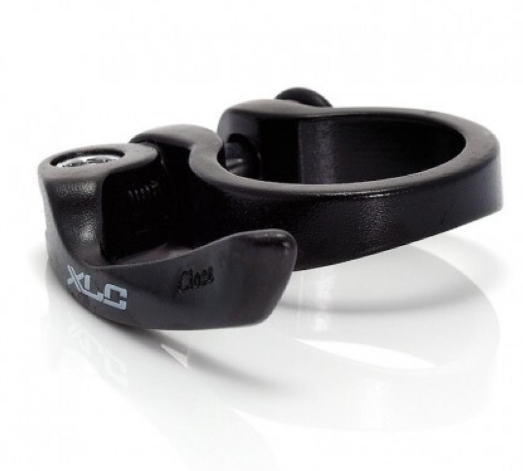 Sattelklemme XLC PC-L01 Schnellspanner Schwarz